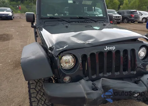 2017 Jeep Wrangler Unlimited Sport z USA, uszkodzony, nr VIN 1C4BJWDG5HL684487